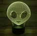 Alien 3D Optical Illusion Lamp - 3D Optical Lamp