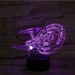 Star Trek 1707 3D Optical Illusion Lamp - 3D Optical Lamp