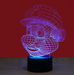 Super Mario 3D Nightlight 3D Visual Creative Lamp - 3D Optical Lamp