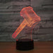 Marvel Inspired Quake 3D Optical Illusion Lamp - 3D Optical Lamp
