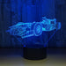 Racing Car 3D Optical Illusion Lamp - 3D Optical Lamp
