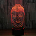 Sakyamuni Buddaha 3D Optical Illusion Lamp - 3D Optical Lamp
