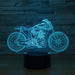 Spawn Sanchez Motorcycle Bike 3D Optical Illusion Table Lamp - 3D Optical Lamp