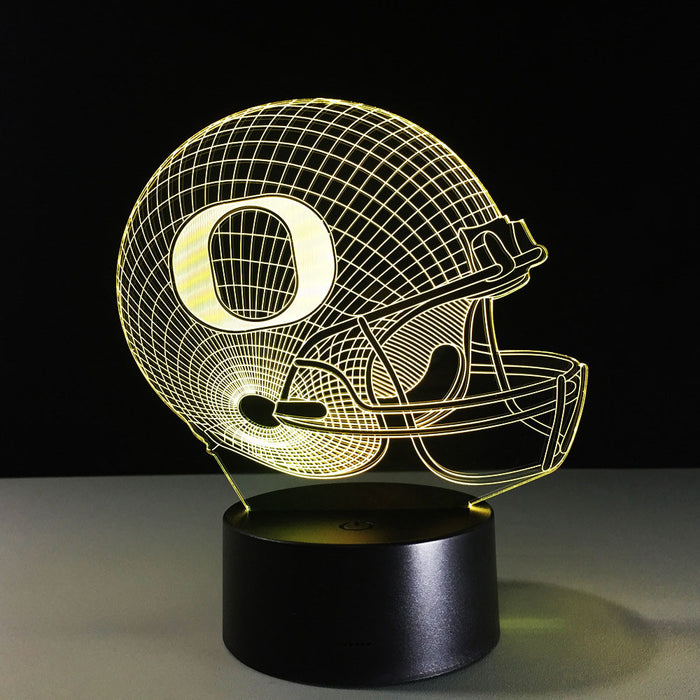 Football Inspired 3D Optical Illusion Lamp - 3D Optical Lamp
