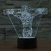 Jesus On The Cross 3D Optical Illusion Lamp - 3D Optical Lamp