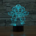 Marvel Inspired The Incredible Hulk 3D Optical Illusion Lamp - 3D Optical Lamp