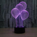 Realistic Party Balloons 3D Optical Illusion Lamp - 3D Optical Lamp