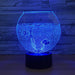 Bowl Aquarium 3D Optical Illusion Lamp - 3D Optical Lamp