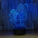 Flower Fairy 3D Optical Illusion Lamp - 3D Optical Lamp