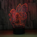 Flower Fairy 3D Optical Illusion Lamp - 3D Optical Lamp