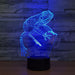 Lovely Frog 3D Optical Illusion Lamp - 3D Optical Lamp