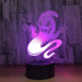 Horrible Ghost 3D Optical Illusion Lamp - 3D Optical Lamp
