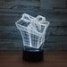 Gift Box 3D Optical Illusion Lamp - 3D Optical Lamp