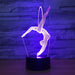 Gymnastics 3D Optical Illusion Lamp - 3D Optical Lamp