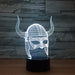 Horn Helmet 3D Optical Illusion Lamp - 3D Optical Lamp
