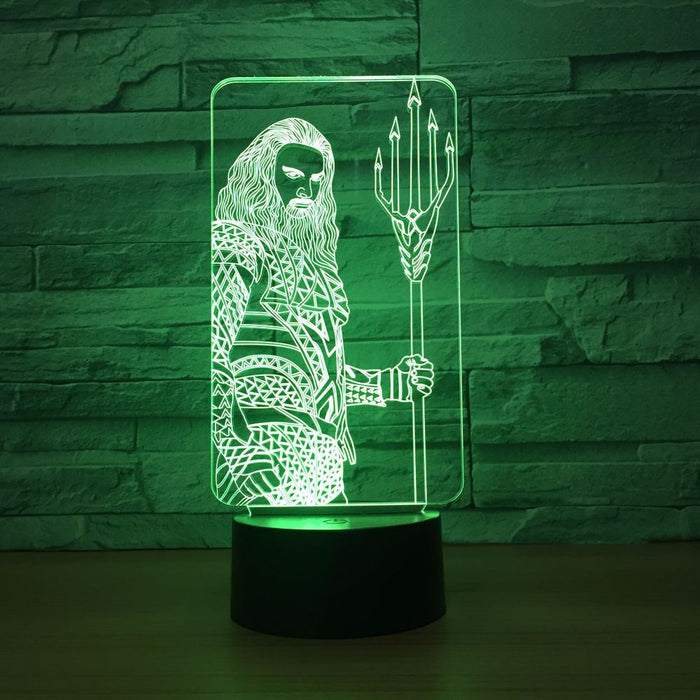 Marvel Inspired Thor 3D Optical Illusion Lamp - 3D Optical Lamp
