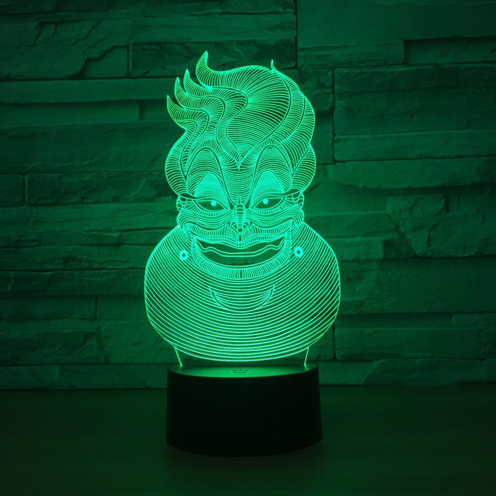Joker 3D Optical Illusion Lamp - 3D Optical Lamp
