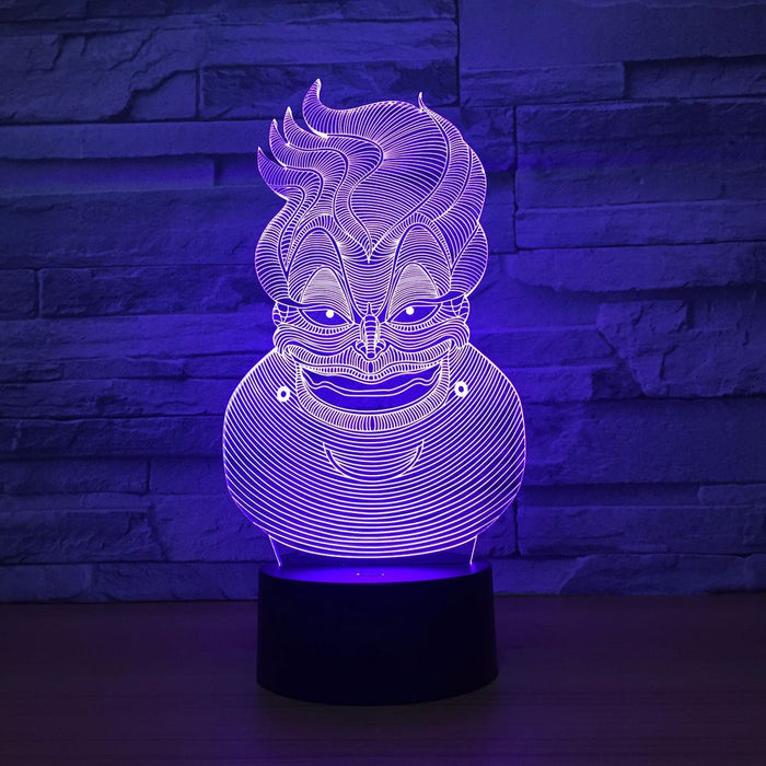 Joker 3D Optical Illusion Lamp - 3D Optical Lamp