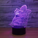 Adorable Seal 3D Optical Illusion Lamp - 3D Optical Lamp