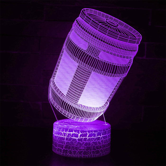 Fortnight Game Accessories 3D Optical Illusion Lamp - 3D Optical Lamp