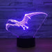 Flying Pterosaurs 3D Optical Illusion Lamp - 3D Optical Lamp