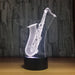 Round Pipe 3D Optical Illusion Lamp - 3D Optical Lamp