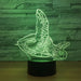 Sea Turtle 3D Optical Illusion Lamp - 3D Optical Lamp