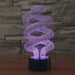 Realistic Energy Saving Bulb Sculpture 3D Optical Illusion Lamp - 3D Optical Lamp