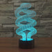 Realistic Energy Saving Bulb Sculpture 3D Optical Illusion Lamp - 3D Optical Lamp