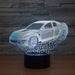 Sports Car 3D Optical Illusion Lamp - 3D Optical Lamp