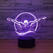 Swimming Butterfly Stroke 3D Optical Illusion Lamp - 3D Optical Lamp