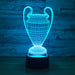 Trophy Cup Wards 3D Optical Illusion Lamp - 3D Optical Lamp
