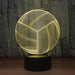 Volleyball 3D Optical Illusion Lamp - 3D Optical Lamp